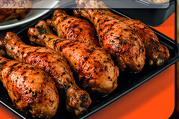 Pilons de poulet grillés halal